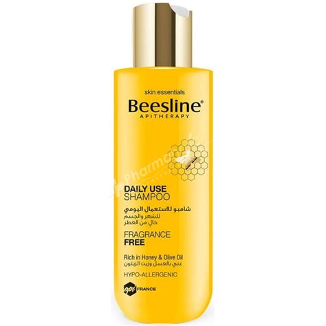beesline daily use shampoo fragrance-free 150 ml