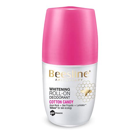 beesline deo whitening cotton candy roll-on 50 ml