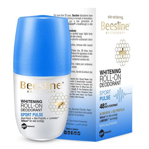 beesline deo whitening sport pulse roll-on 50 ml