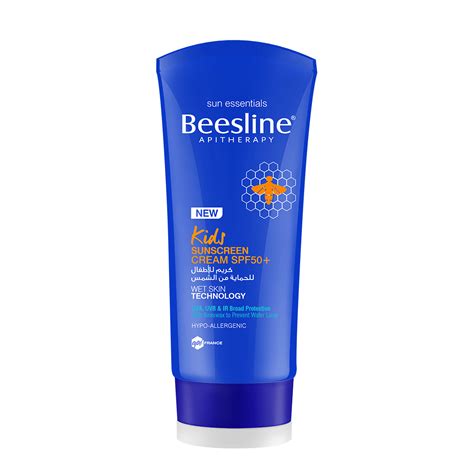 beesline kids sunscreen cream spf 50 - 60 ml