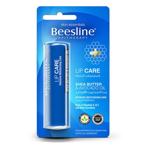 beesline lip care shea butter & avocado oil 4.5 gm