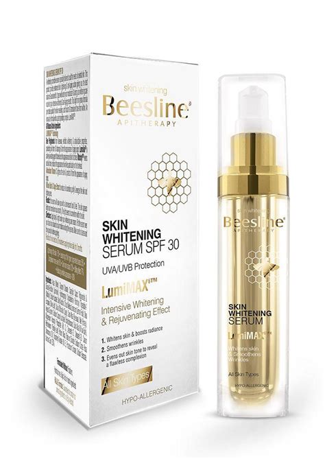 beesline skin whitening serum spf 30 - 30 ml