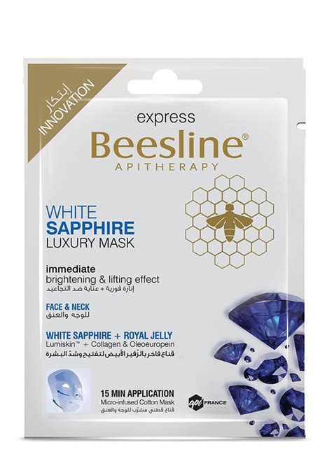 beesline white sapphire luxury mask 5 sachets x 30 ml