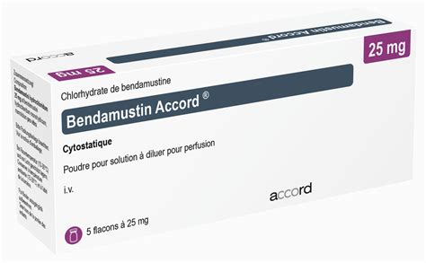 bendamustine-accord 25 mg 5 vials