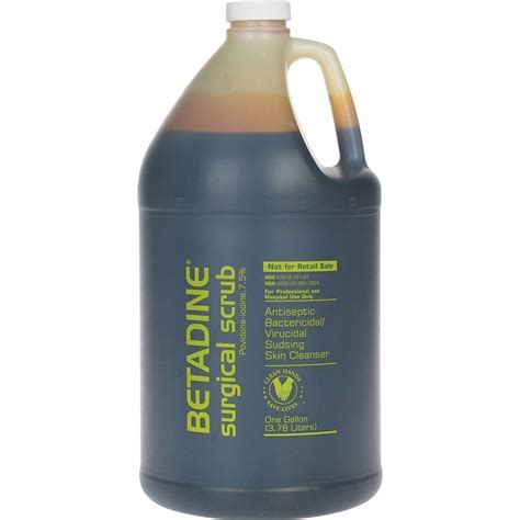 betadine surgical scrub 1 litre