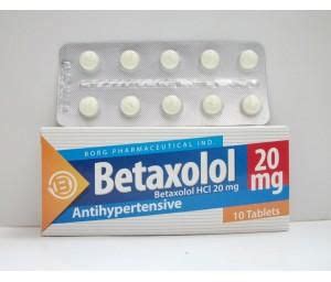 سعر دواء betaxolol 20 mg 10 tab.