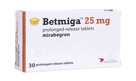 سعر دواء betmiga 25 mg 10 prolonged r.tablets