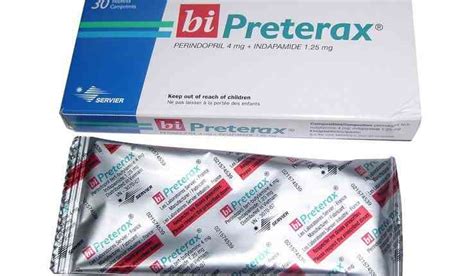 bi-preterax 1.25/4mg 7 tab. (cancelled)