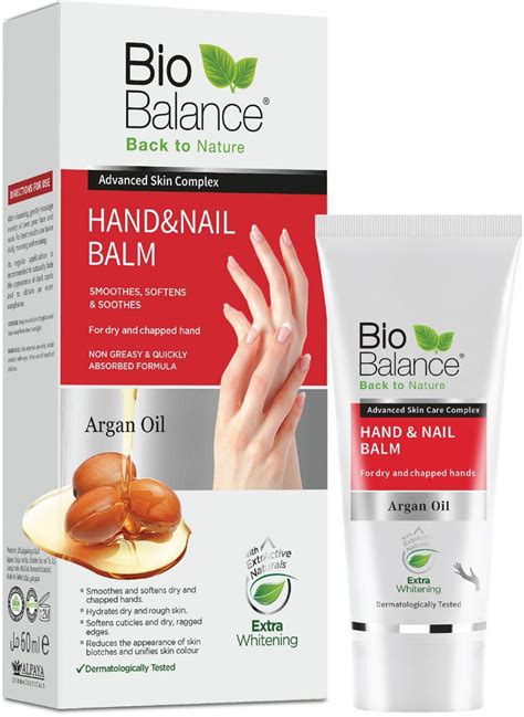 bio balance argan oil hand & nail balm 60 ml