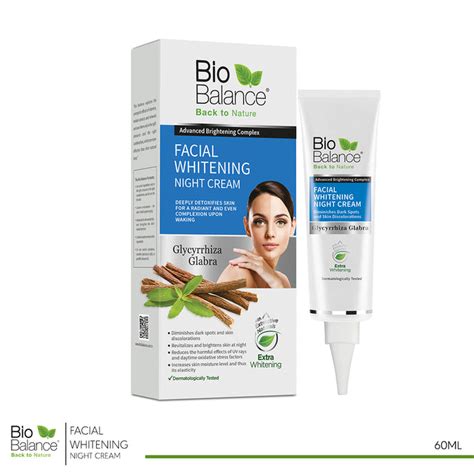 bio balance facial whitening day cream 55 ml