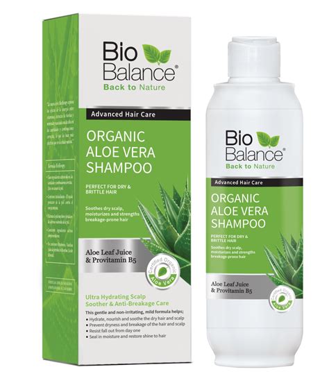 bio balance organic aloe vera shampoo 180 ml