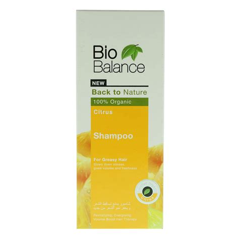 bio balance organic citrus shampoo 330 ml