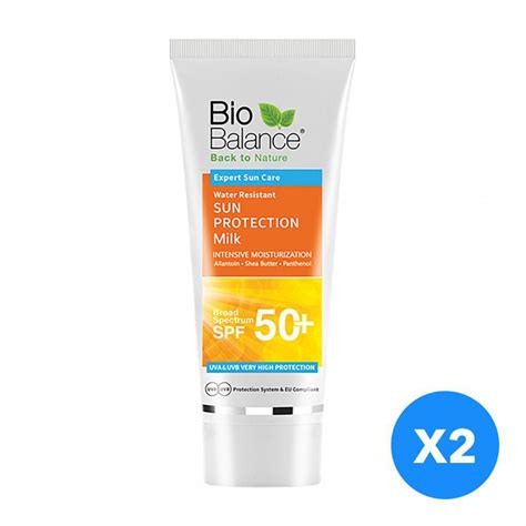 bio balance sun protection milk 50+spf 75 ml