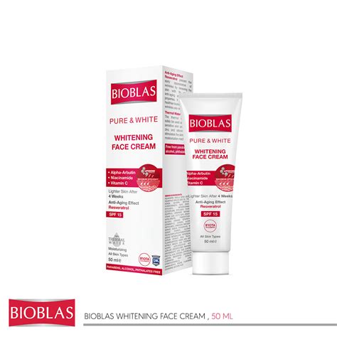 bioblas all day whitening face cream 50 ml