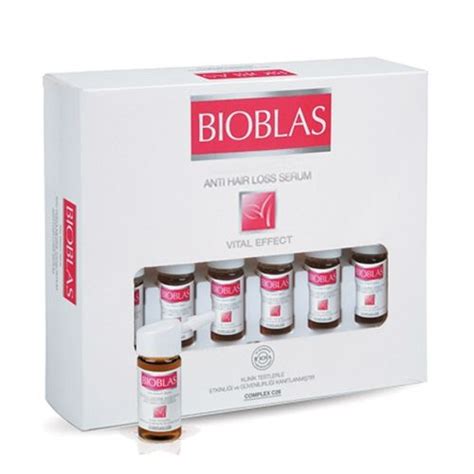 bioblas anti-hair loss serum 10 ml 6 vial