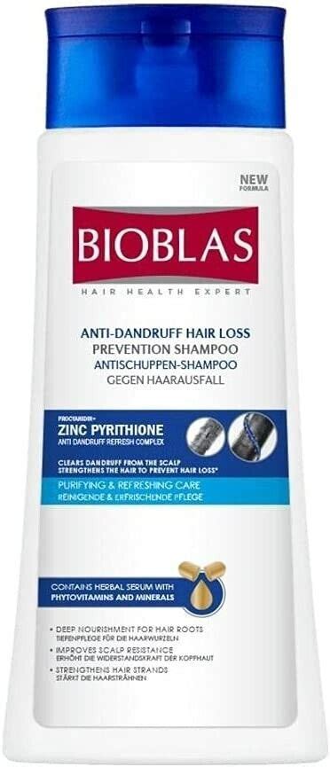 bioblas shampoo anti-dandruff 400ml