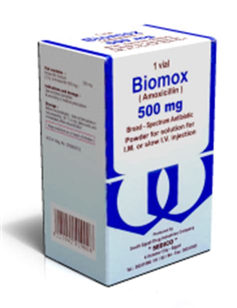 biomox 500mg vial