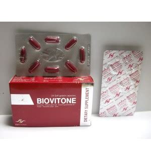 سعر دواء biovitone 24 capsules