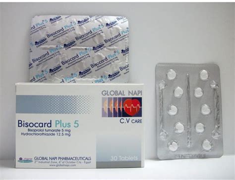 سعر دواء bisocard plus 5/12.5mg 30 f.c.tab