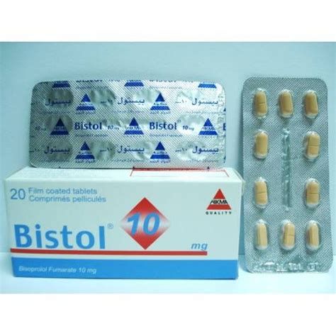 سعر دواء bistol 10mg 20 f.c. tab.