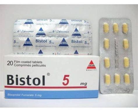 سعر دواء bistol 5 mg 20 f.c.tab.