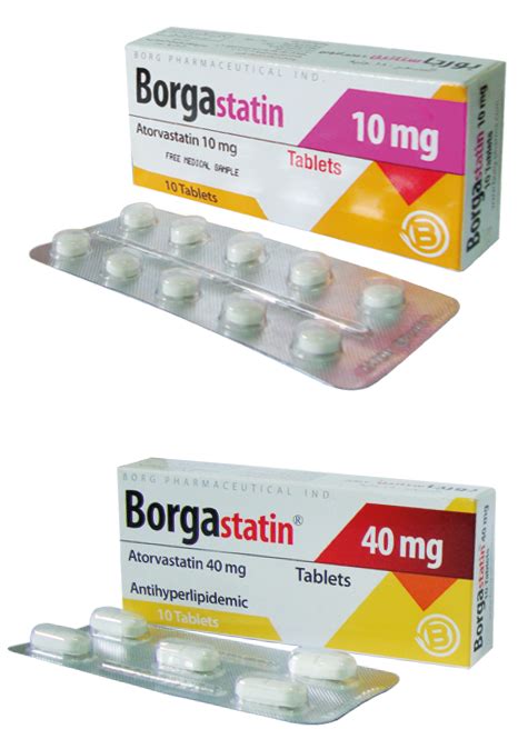 borgastatin 40mg 10 tab.