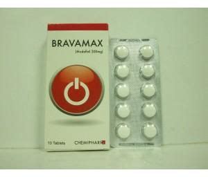 bravamax 200 mg 10 tab