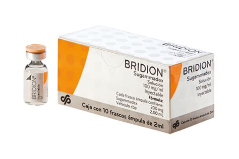 bridion 200mg/2ml sol. i.v. 10 vials (net price)