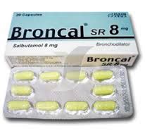 broncal 8mg s.r.20 caps.