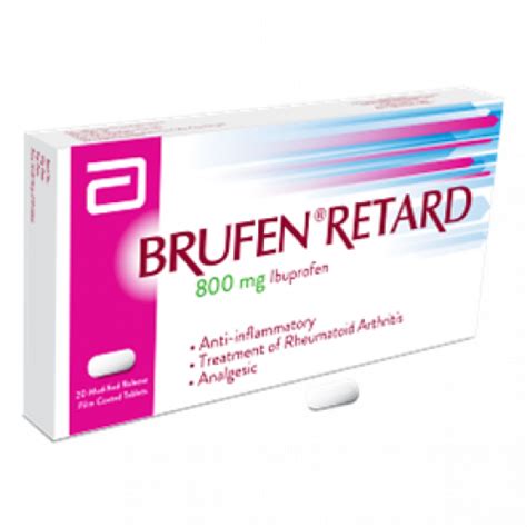 brufen retard 800mg 20 sustained-release f.c.tab.