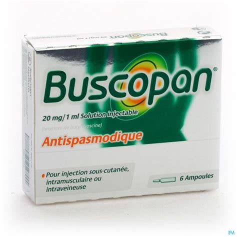 سعر دواء buscopan 20mg/ml 6 amp.