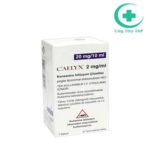 caelyx concentrate 2mg/ml vial