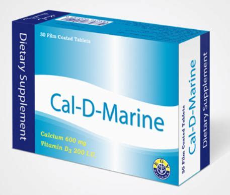 سعر دواء cal-d-marine 30 tabs.