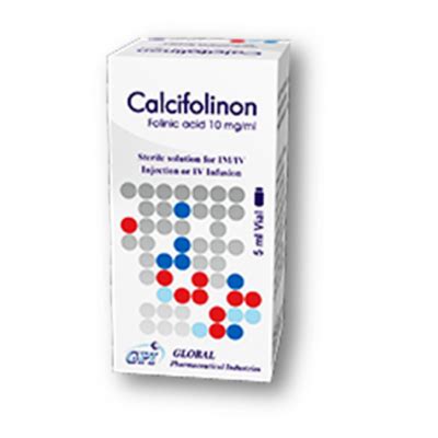 calcifolinon 10mg/ml vial im / iv inf.