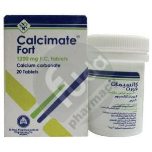 calcimate fort 1200mg 20cap