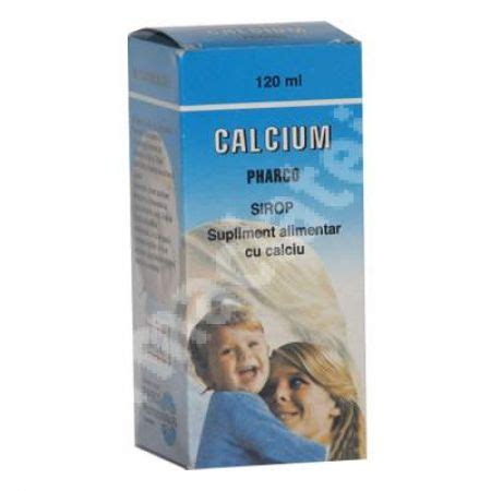 calcium pharco 115mg/5ml syrup 120ml
