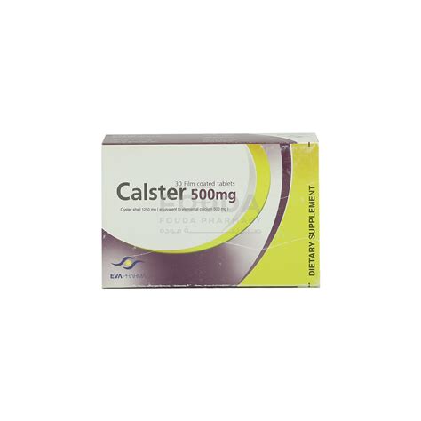 calster 500 mg 30 f.c. tabs.