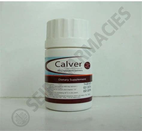 calver 30 chewable tabs.
