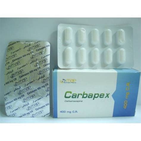 سعر دواء carbapex 400mg cr 30 tab.