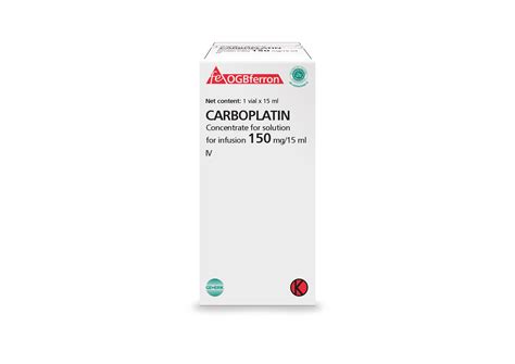 سعر دواء carboplatin 150mg/15ml vial