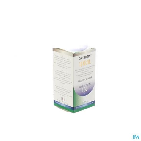 سعر دواء carbosin (150mg) vial