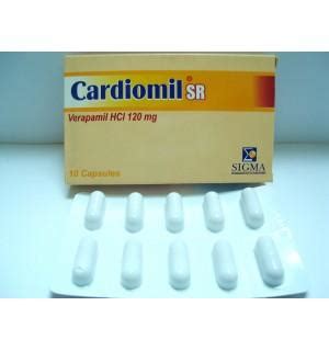 سعر دواء كارديومل ممتد المفعول 120مجم 10كبسولات