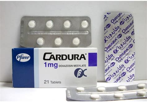 سعر دواء cardura 1 mg 21 tab.