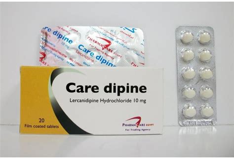 care dipine 10mg 20 f.c. tabs