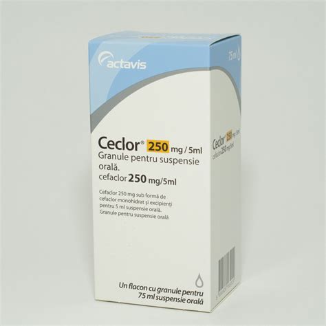 ceclor 250mg/5ml susp. 75ml