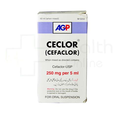 سعر دواء cefaclor 250mg/5ml susp. 60ml (n/a)