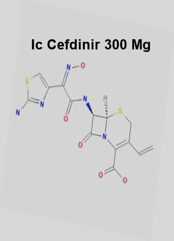 cefdin 300mg 10 caps.