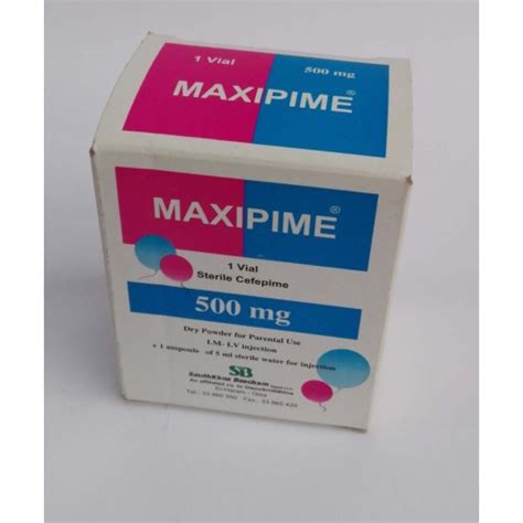 سعر دواء cefepime 500 mg i.m. i.v. vial (rowad)