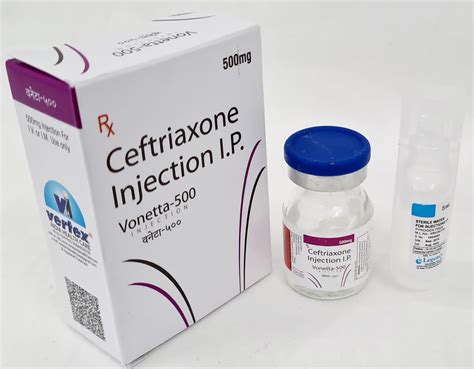 ceftriaxone 500mg i.v. vial sandoz