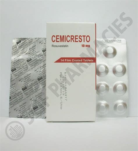 cemicresto 10 mg 14 f.c. tabs.